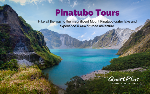 PINATUBO TOURS FOR 1-3 PERSONS