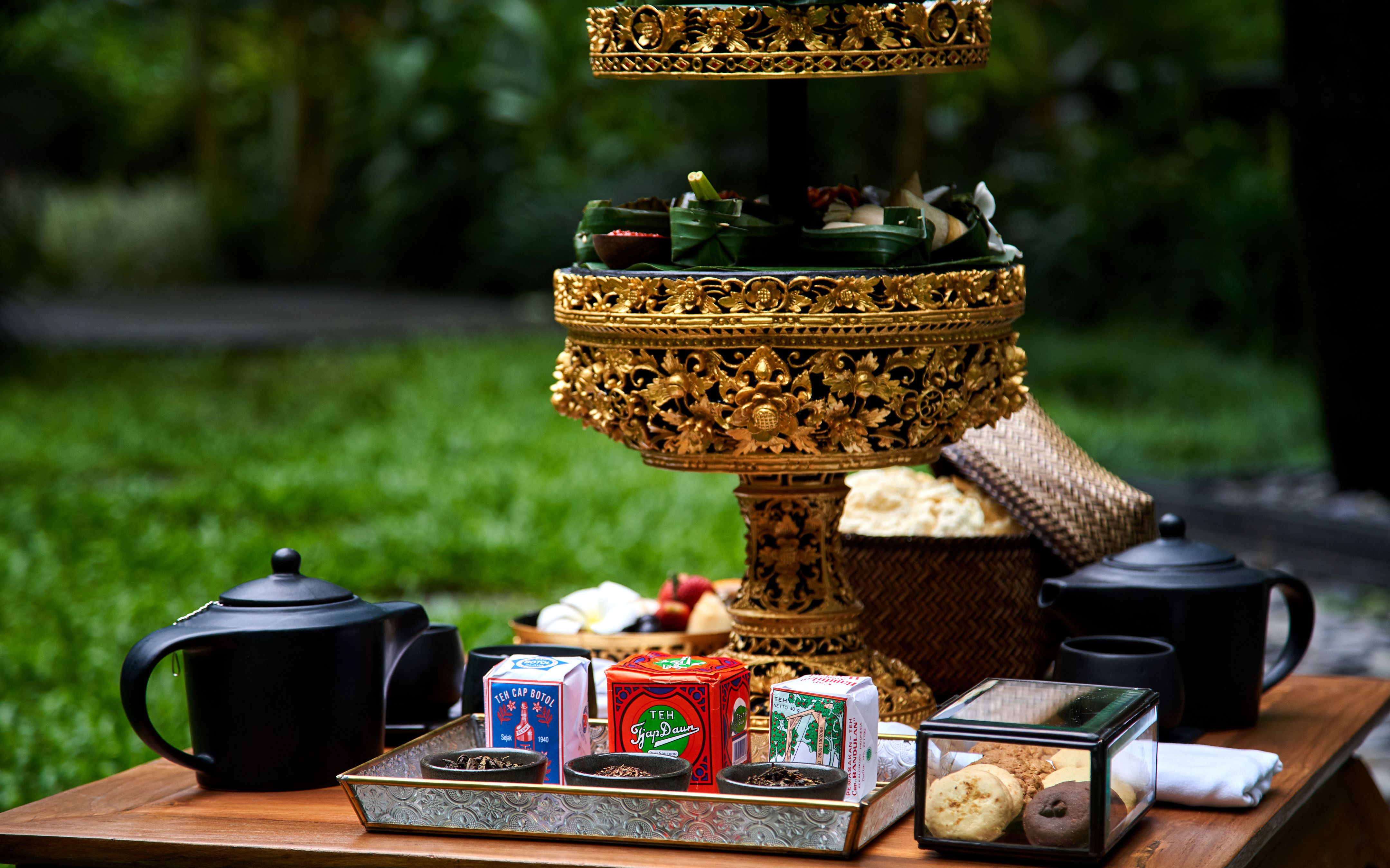 Traditional Balinese Style Afternoon Tea - Samsara Ubud