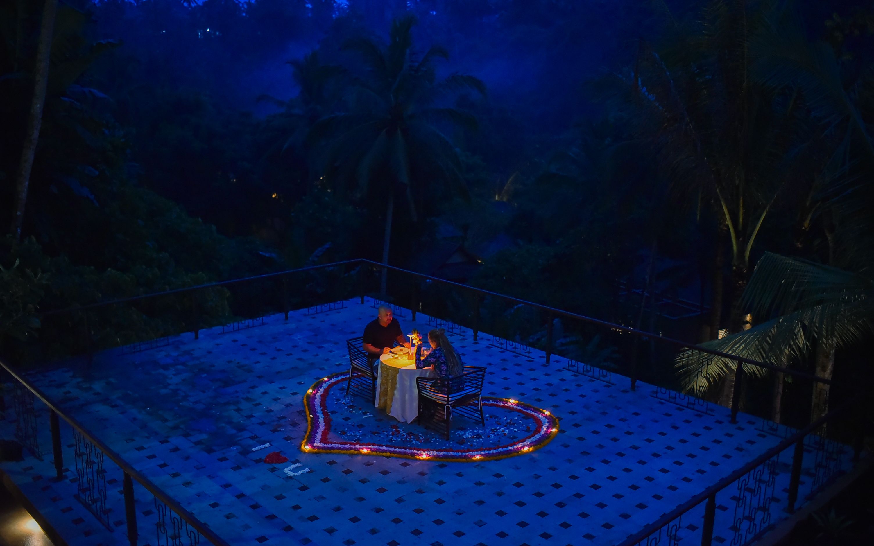 Twilight Romantic Dinner - Amora Ubud Boutique Villas
