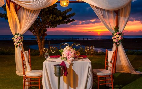 Beachfront Romantic Dinner