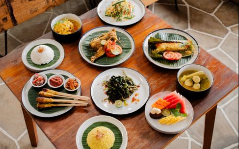 Set Menu Balinese Table talk
