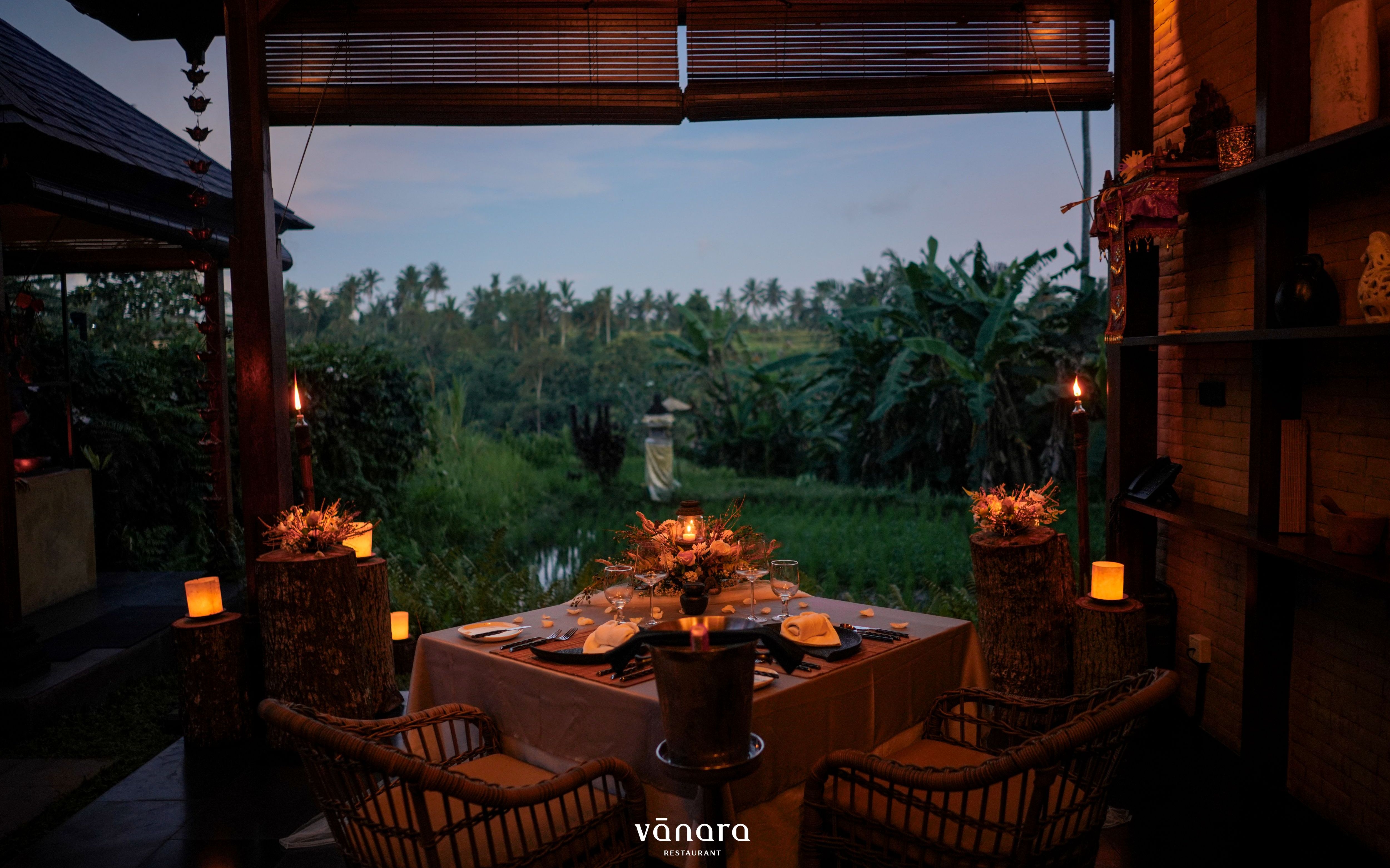 Dinner di Paon - Sanna Ubud A Pramana Experience