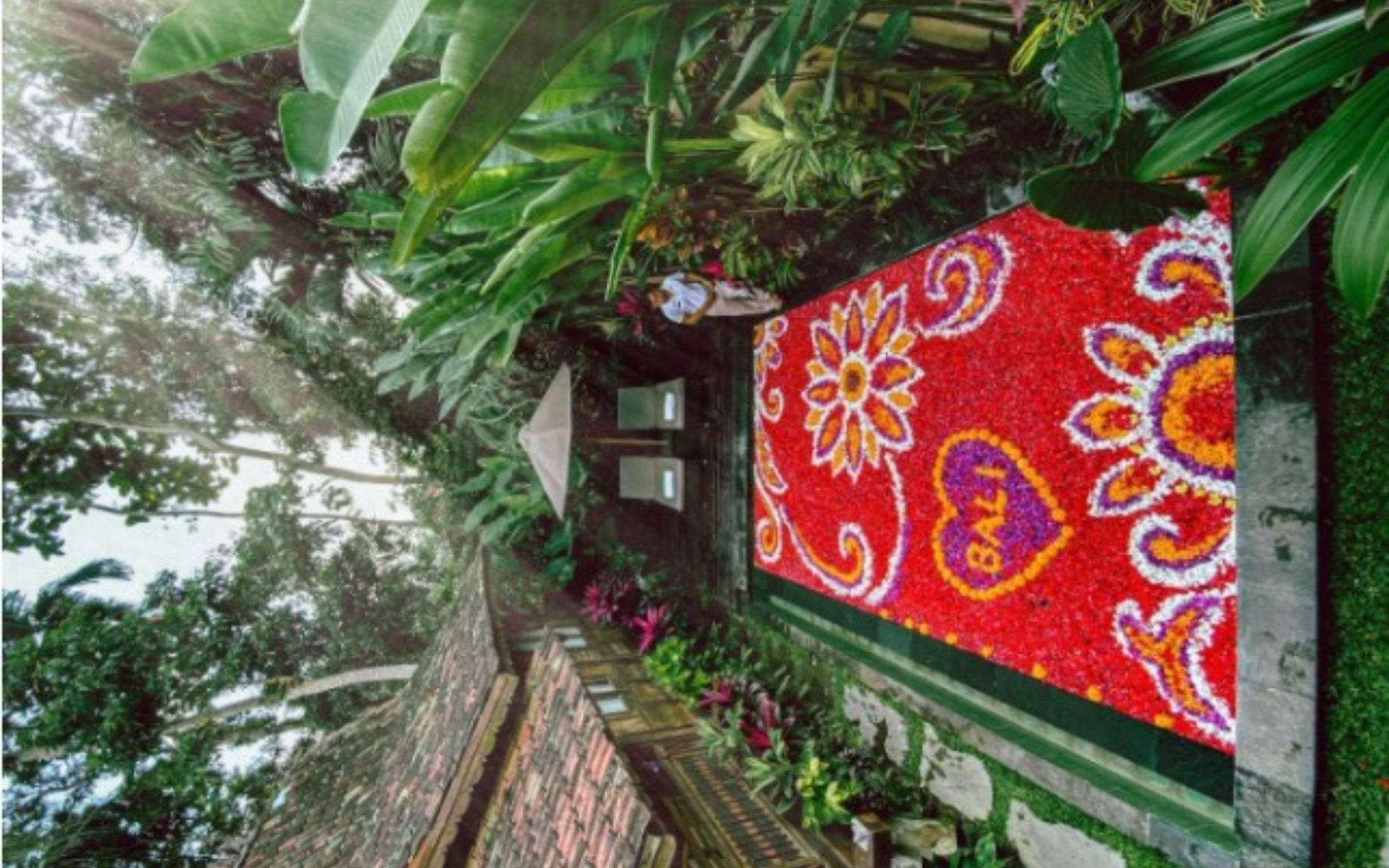 Flower Decoration on Pool - Pramana Watu Kurung