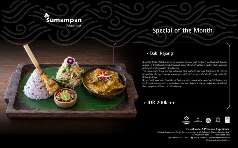 Babi Rajang - Special Of The Month