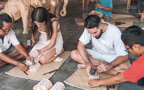 Get 5% Discount for Balinese Wood Carving Class only for Booking Via Online