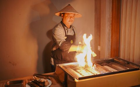 Get 5% discount for Private Live Barbeque Dinner in your own Private Pool Villa