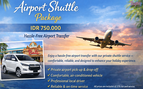 Airport Shuttle Package – Now at a Special Rate