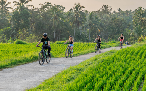Morning Electric Cycling
