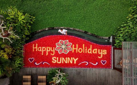 FLOWER POOL DECORATION (EXCLUSIVE FOR ONE-BEDROOM POOL VILLA)