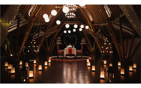 Romantic Dinner at Puspaka Chapel