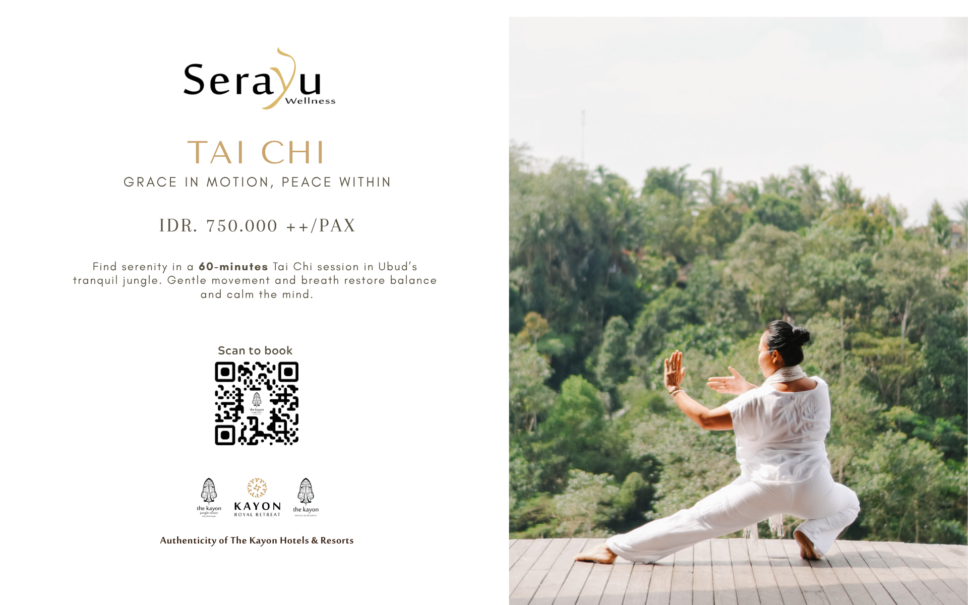 Tai Chi - The Kayon Jungle Resort