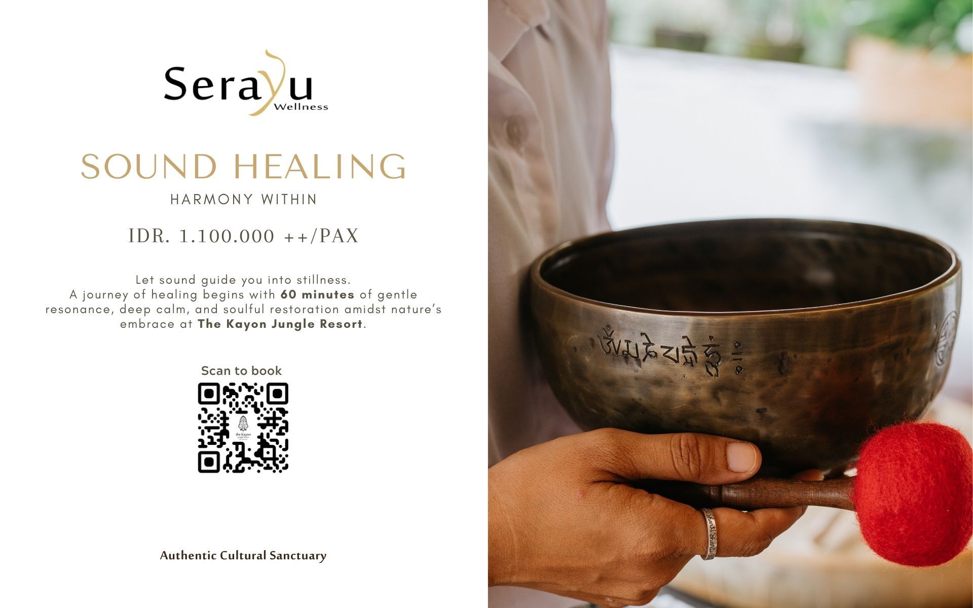 Sound Healing Harmony Within - The Kayon Jungle Resort