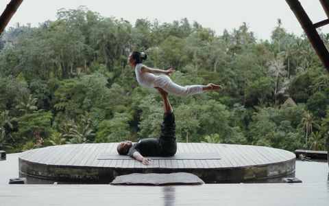 Acro Yoga Strength in Harmony