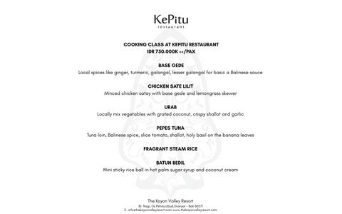 10% OFF - Balinese Cooking Class