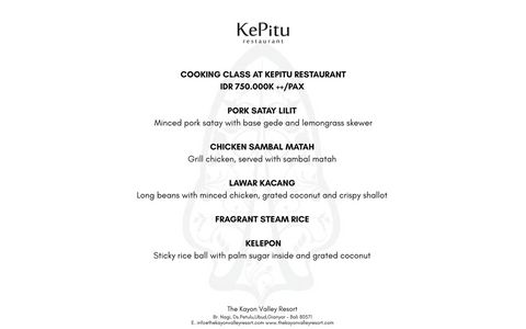 10% OFF - Balinese Cooking Class