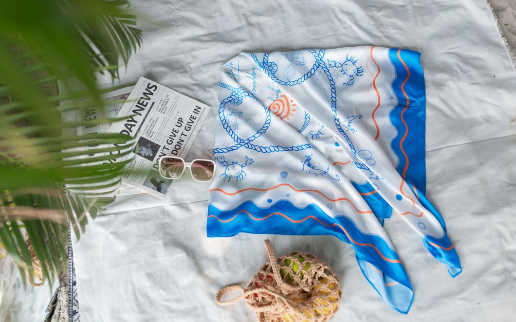 Silk Satin Scarf - Luxuriously Soft and Exceptionally Durable