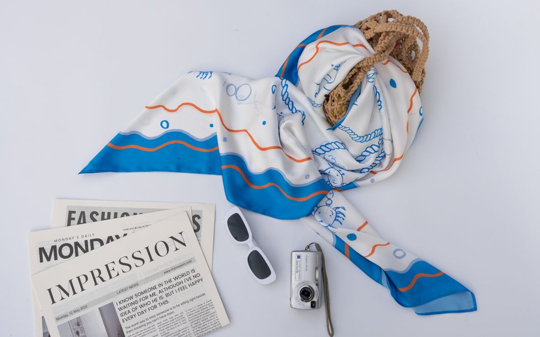 Silk Satin Scarf - Luxuriously Soft and Exceptionally Durable