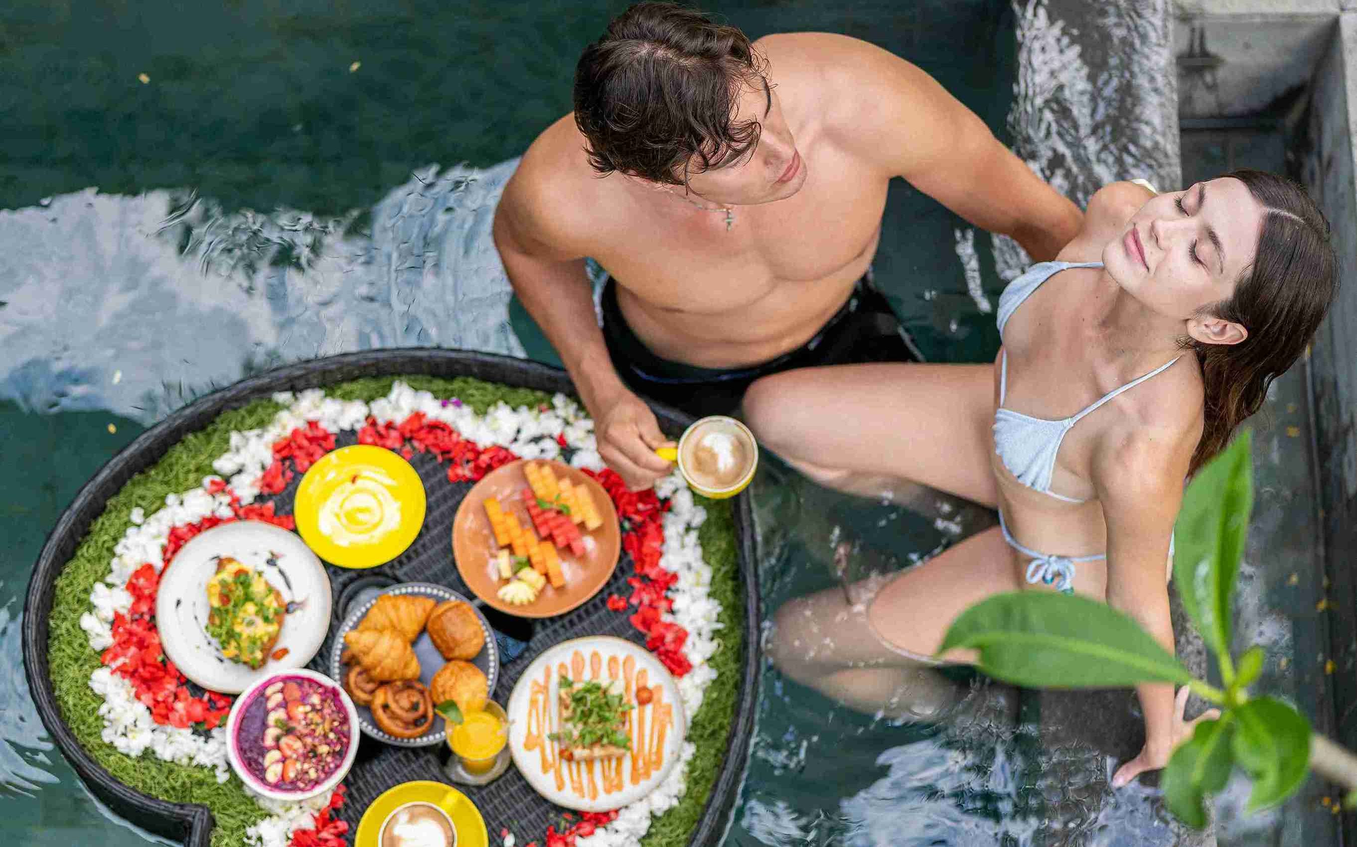 Floating Breakfast by the Pool - Metland Venya Ubud