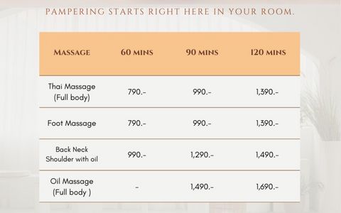 In Room Massage