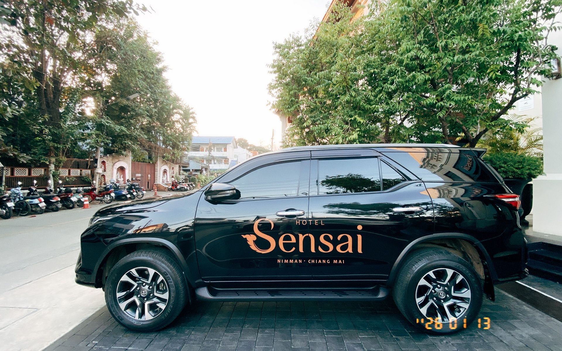 Hotel Transportation - Airport Pick up - Hotel Sensai Chiang Mai