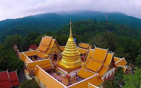 Hotel Car rental-Doi Suthep & Palat Temple