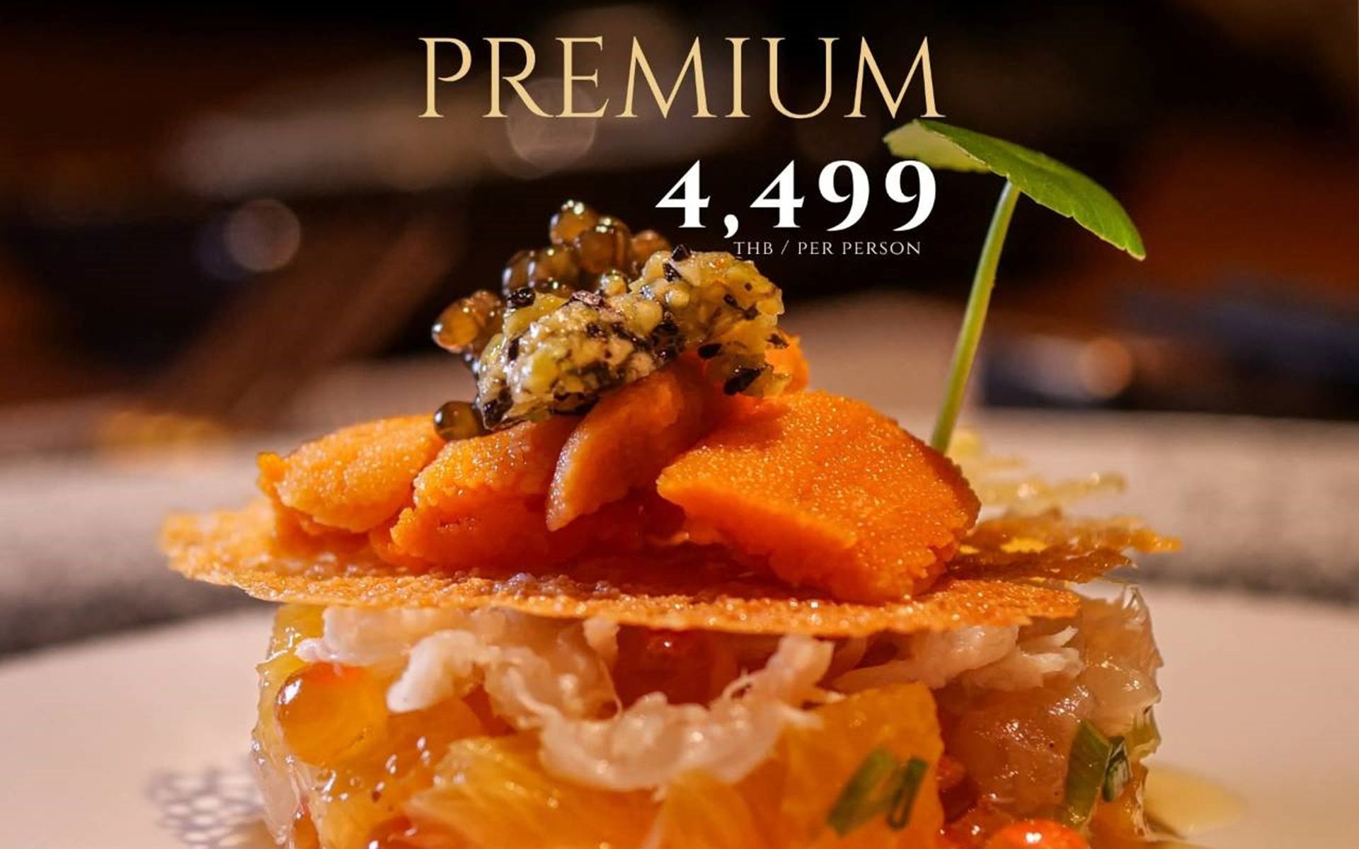 Omakase Premium Course - 16 Courses - Hotel Sensai Chiang Mai