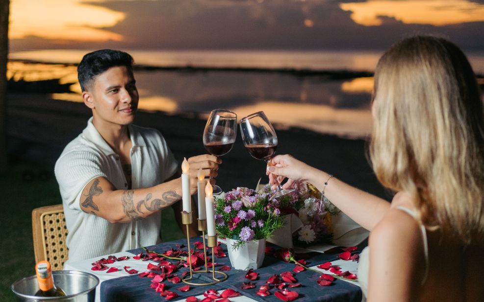 Romantic Dinner by The Beach