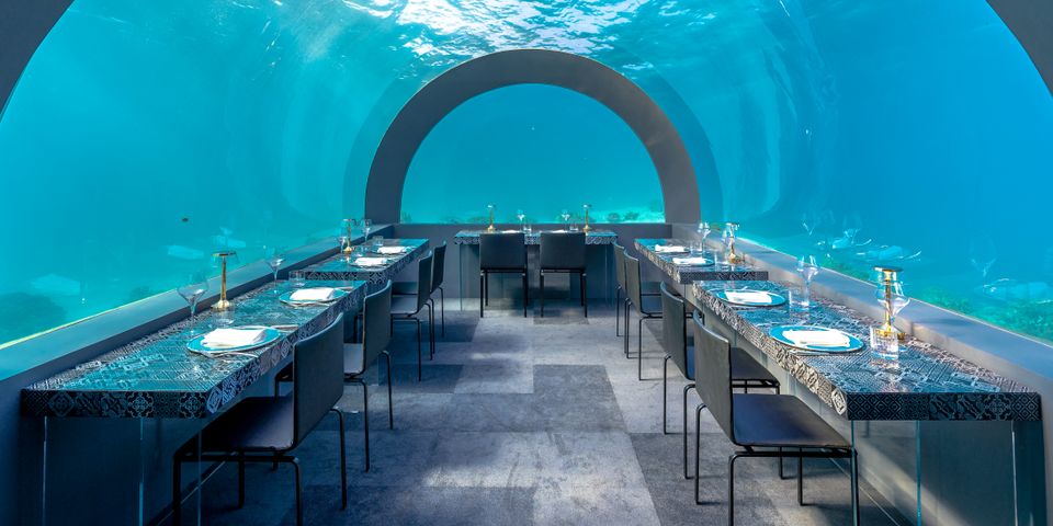 Underwater Dinner @ H20 - You & Me By Cocoon Maldives