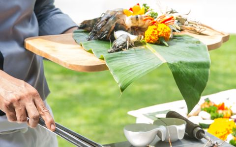 Seafood Poseidon Barbeque with Lobster
